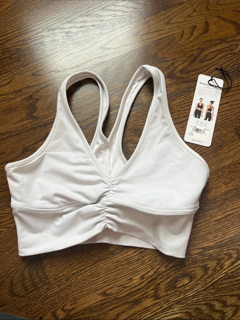 Alo wild thing bra - white M